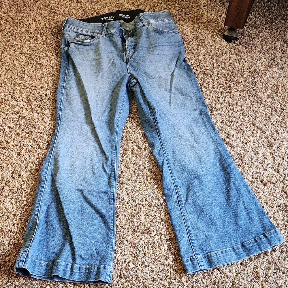 Torrid Bombshell Flare Premium Stretch Jeans